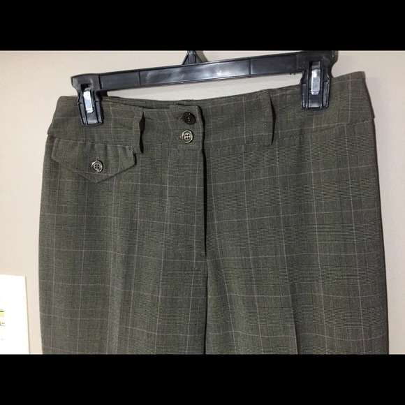 Tribal Cuffed Cropped Dress Pants 4 - Picture 2 of 12